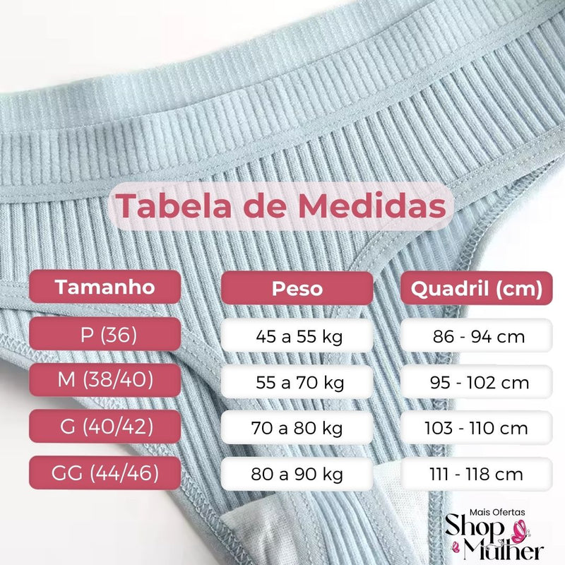 [PROMO EXCLUSIVA MÊS DO CLIENTE] 5 CottonConfort + Sugador de Clicli Recarregável